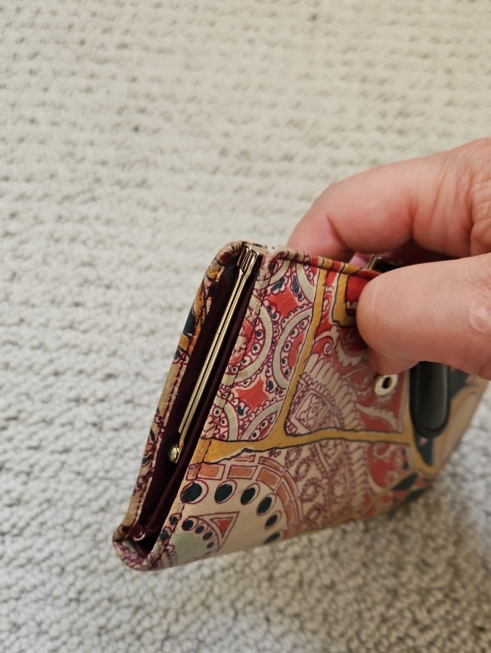 Vintage Lisette Leather Wallet - Picture 4 of 9